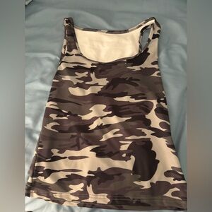 NWOT Camo Tank Top. Medium